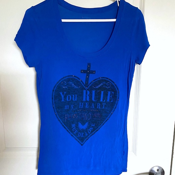 Express “You Rule my ❤️” Graphic Tee - Small (EUC) - Picture 1 of 3